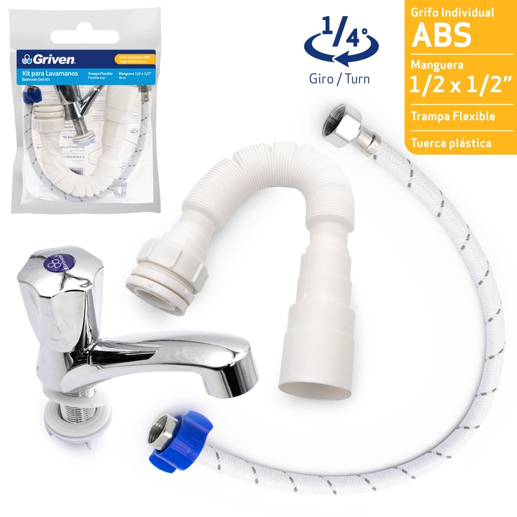 KIT PARA LAVAMANOS GRIVEN 7-104