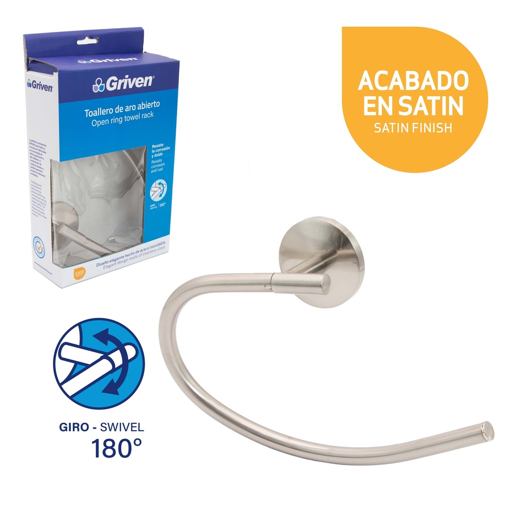 TOALLERO DE MANO GRIVEN 7-113