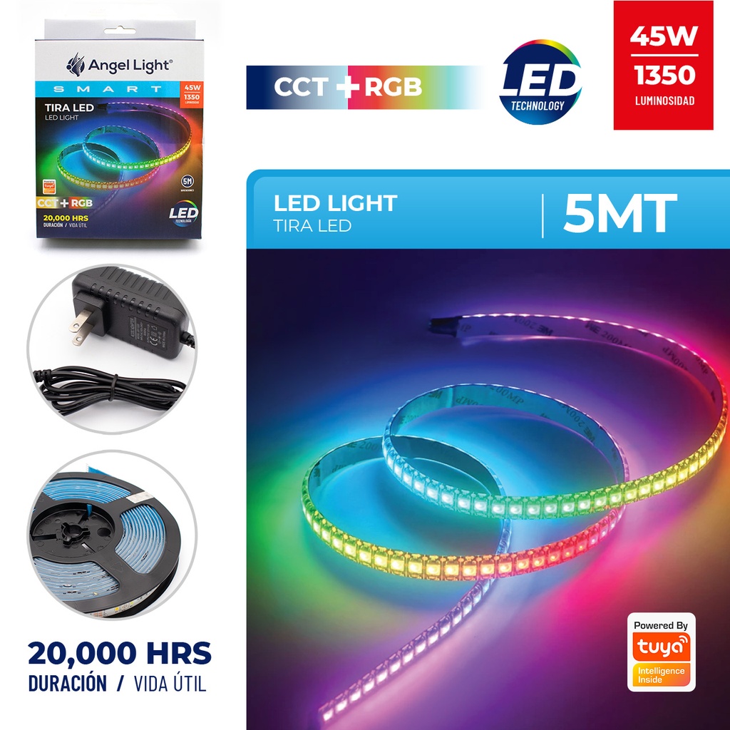 CINTA LED SMART MULTICOLOR ANGEL LIGHT 7-285