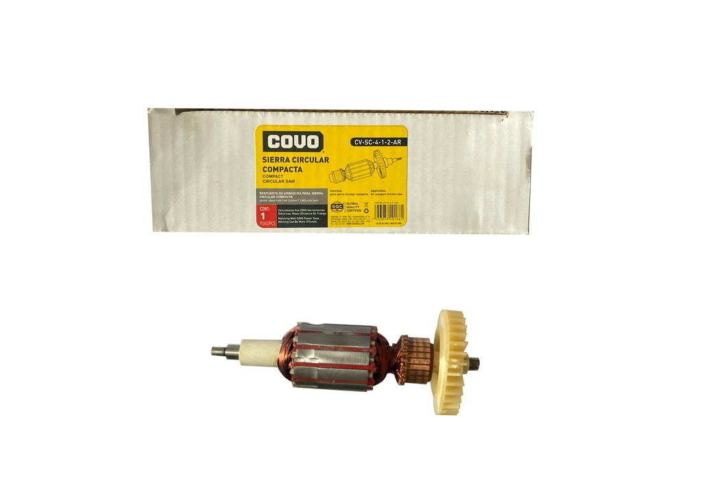 INDUCIDO SIERRA CIRCULAR 4 1/2" COVO 7-391