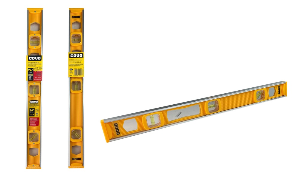 NIVEL PROFESIONAL 24" 3 GOTAS COVO 7-408