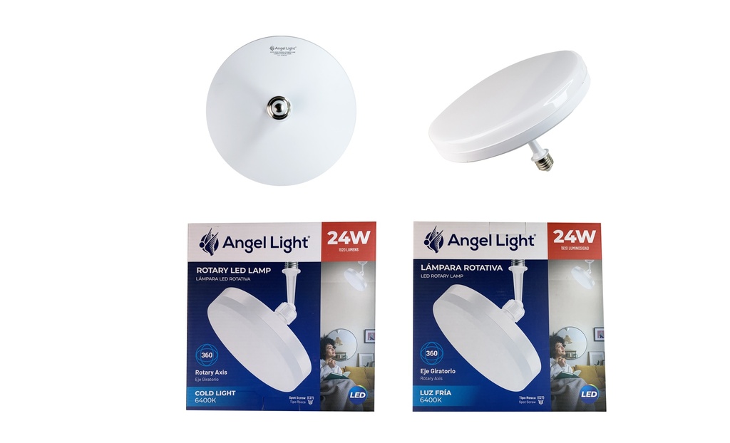 LAMPARA LED GIRATORIA 24W ANGEL LIGHT 7-591