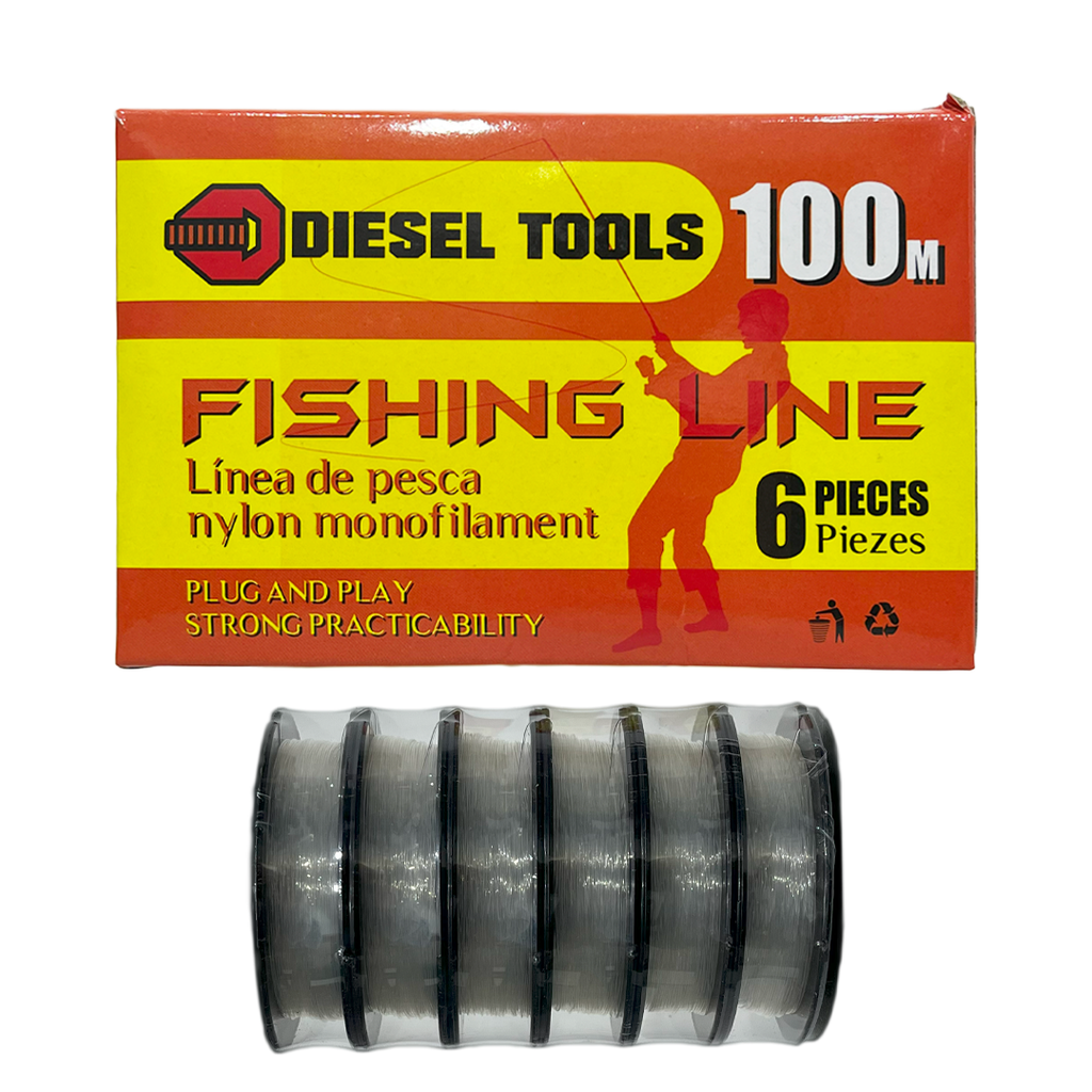 NYLON DE PESCAR 0.5MM/100M DIESEL TOOLS 7-649