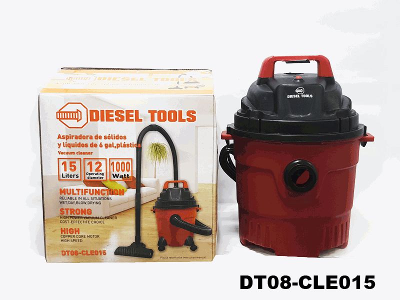 [7-658] ASPIRADORA 1000 WATTS/15LTS DIESEL TOOLS 7-658