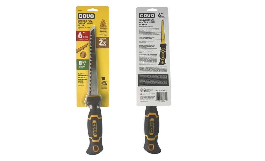 SERRUCHO DRYWALL 6" COVO 7-809