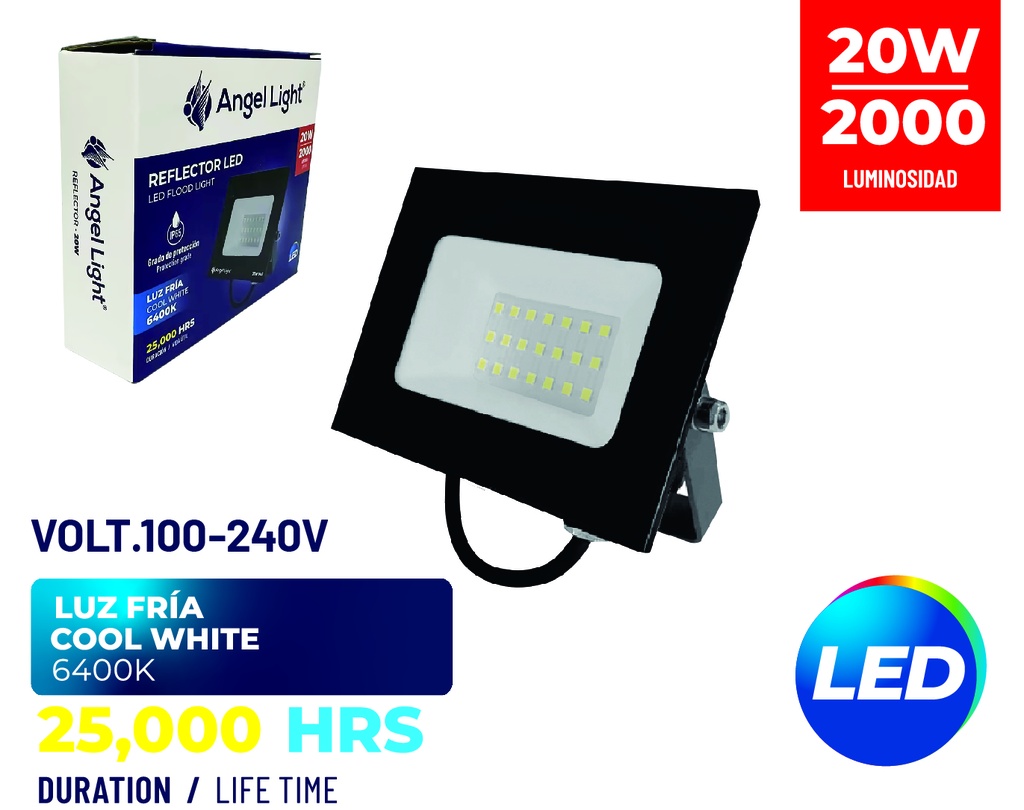REFLECTOR LED 20W ANGEL LIGHT 7-812