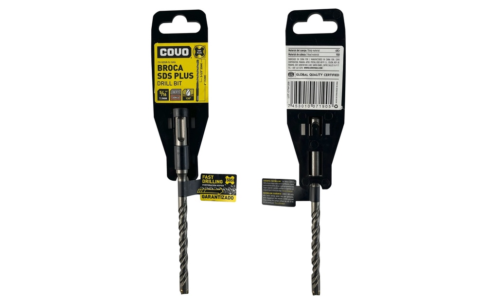 MECHA CONCRETO SDS 5/16 x 6" COVO 7-944