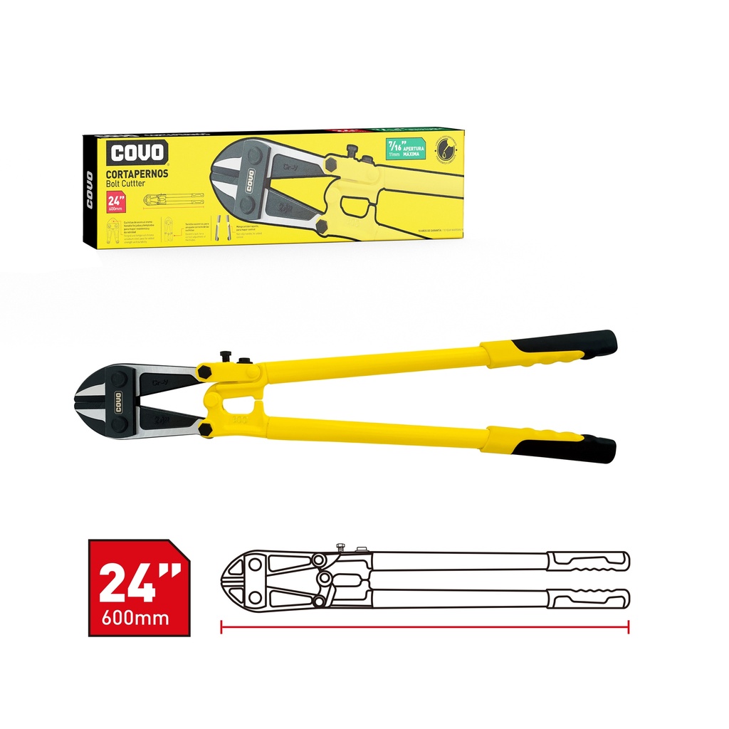 CIZALLA M/GOMA x 24" COVO 8-002