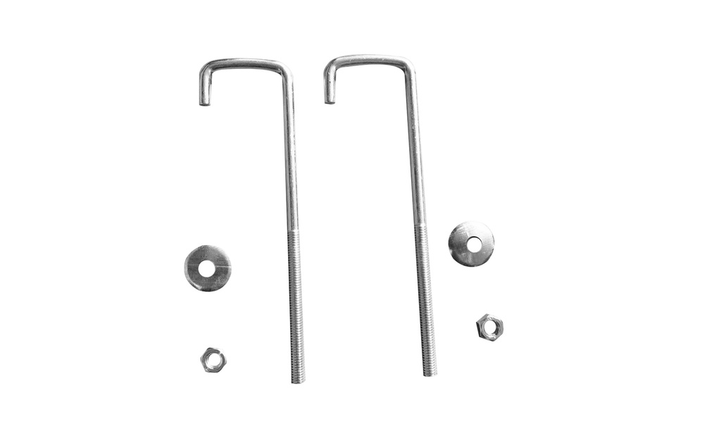 GANCHO 3 x 1 CORTO (130mm) x 100UNID SECURITY 5-145