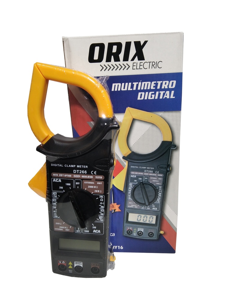 MULTIMETRO Tarde/PINZA ORIX 5-218