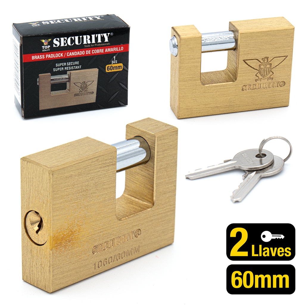CANDADO ANTICIZALLA 60MM SECURITY 5-279