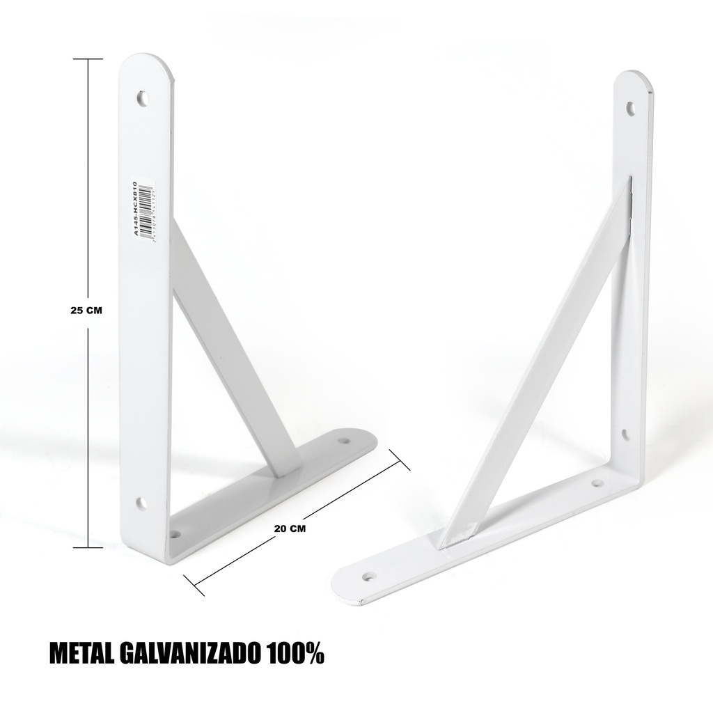 PIE DE AMIGO 8x10 BLANCO x UNID 5-282