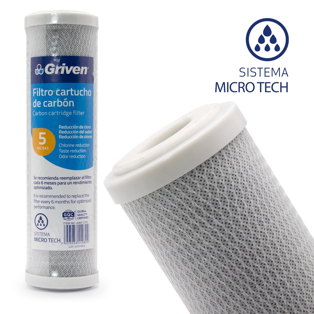 CARTUCHO DE FILTRO CARBON 5-331