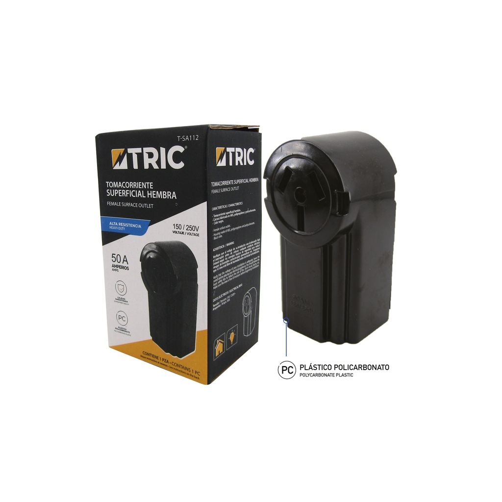 TOMA TRIFASICO SUPERFICIAL TRIC 5-369