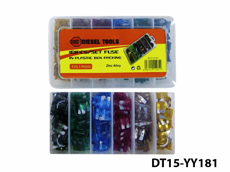 SET DE FUSIBLES 180 PCS DIESEL TOOLS 5-425
