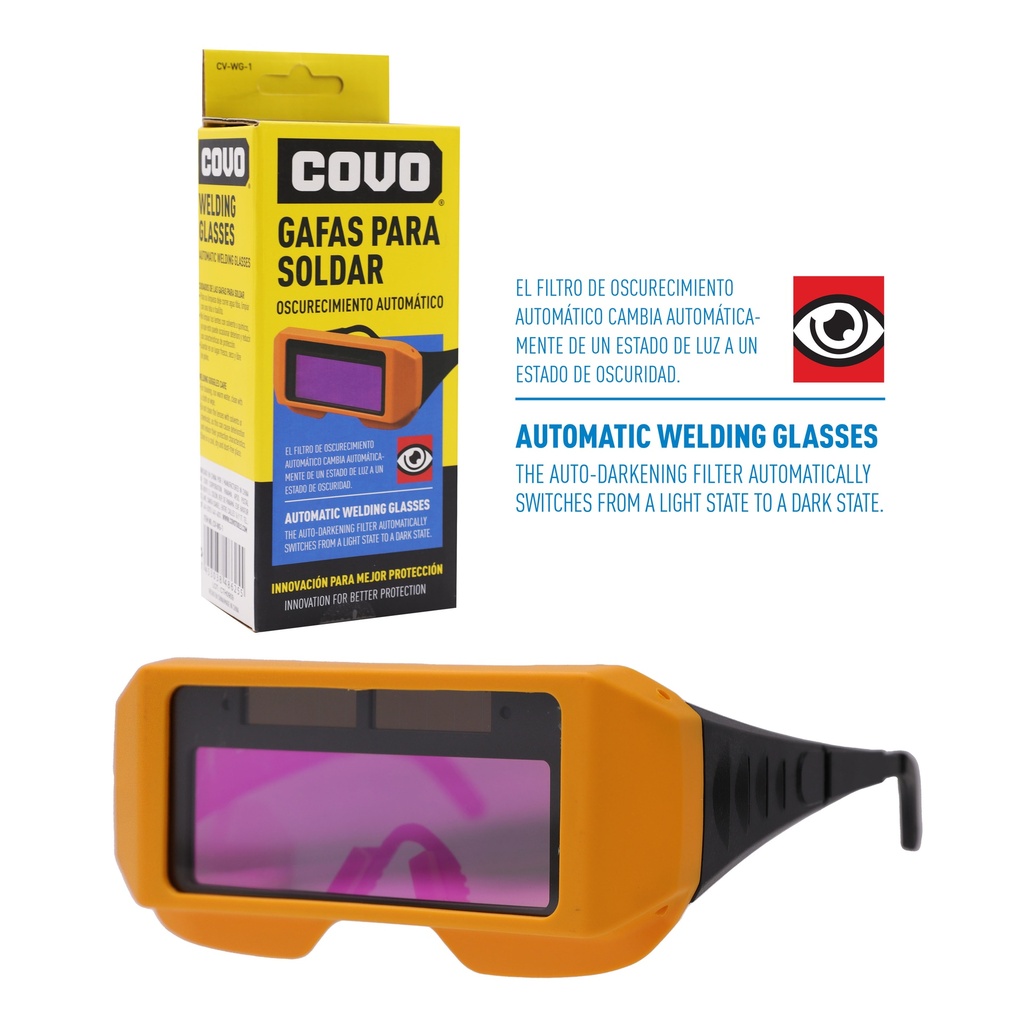 LENTES P/SOLDAR AUTOMATICO COVO 5-464
