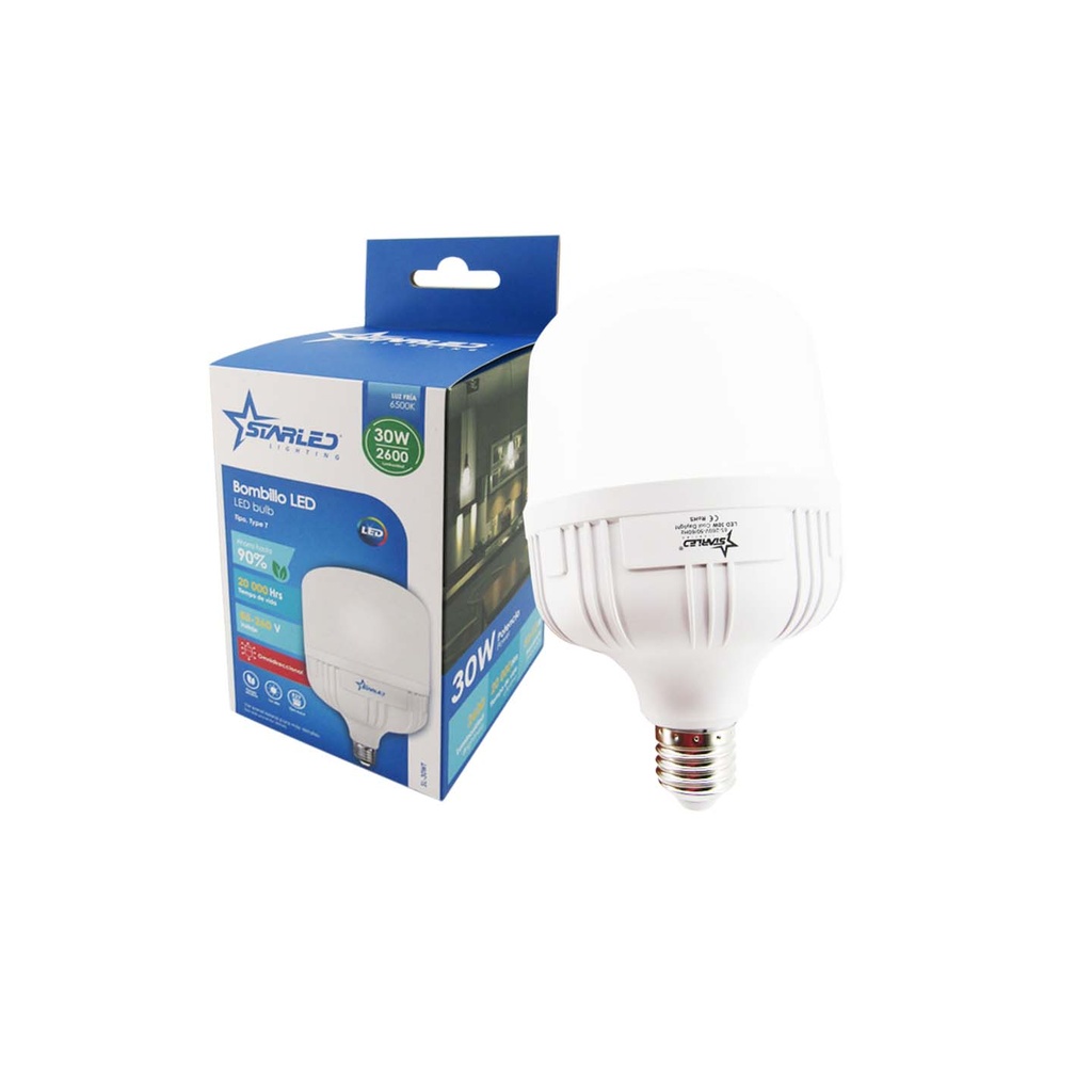 BOMBILLO KING HAT LED 30W STARLED 5-534