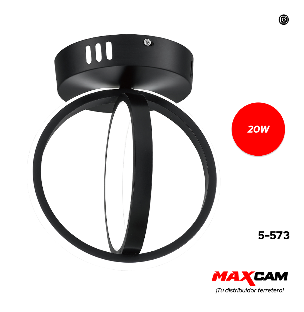 LAMPARA LED PARA TECHO 20W 85/265V ANGEL LAMPARA 5-573