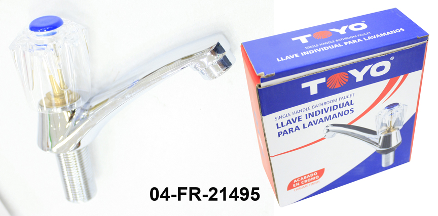 LLAVE LAVAMANO INDIVIDUAL METALICA TOYO 5-615