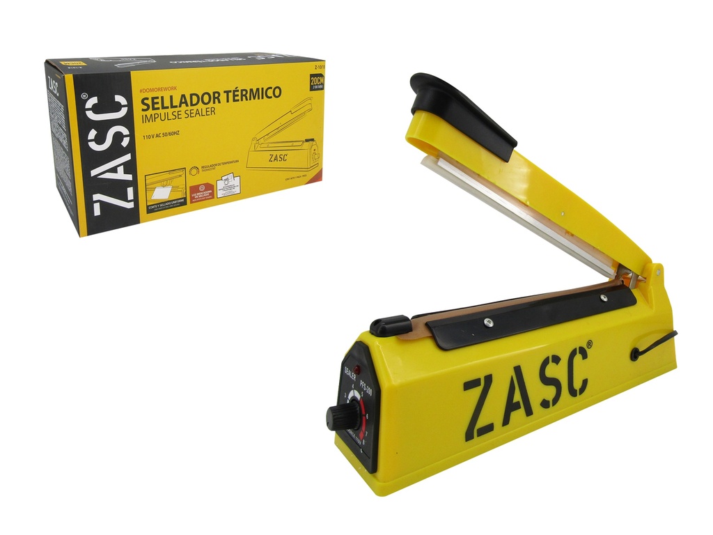 SELLADORA P/BOLSA 20CM ZASC 5-661