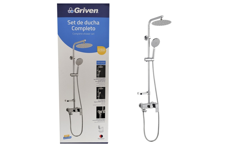 SET DE DUCHA COMPLETO GRIVEN 5-707