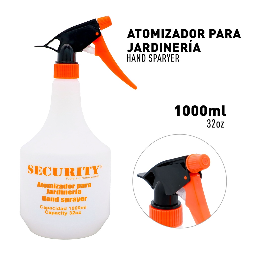 FUMIGADORA MANUAL PLASTICO x 1 LTS SECURITY 5-778