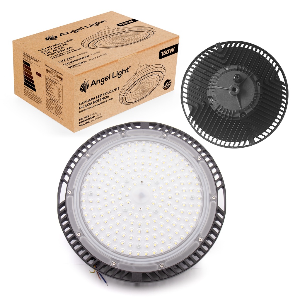 LAMPARA LED COLGANTE 150W ALTA POTENCIA ANGEL LIGHT 5-937 (DESC) 