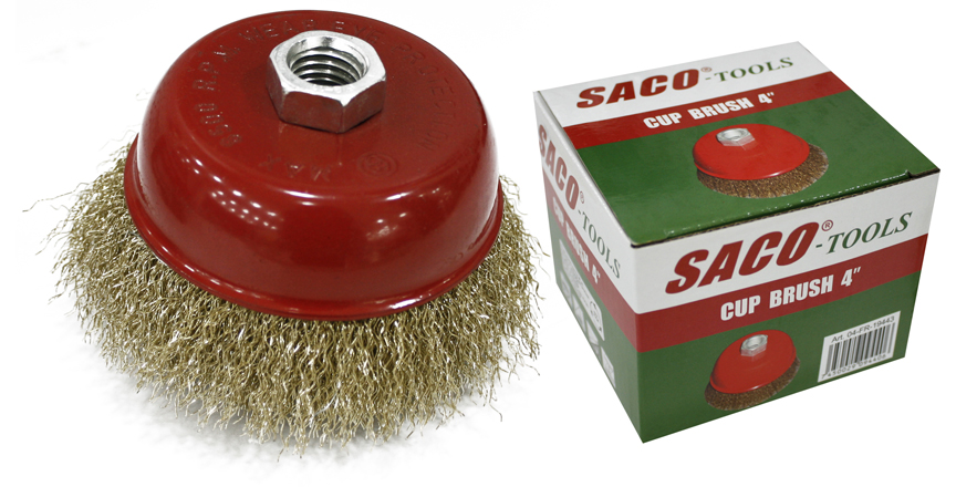 CEPILLO CIRC ALAMBRE ONDULAD 4" x 5/8 SACO 6-026