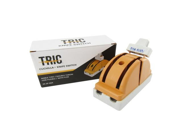 CUCHILLA DOBLE PASE 2Px60A AMARILLA TRIC 6-051