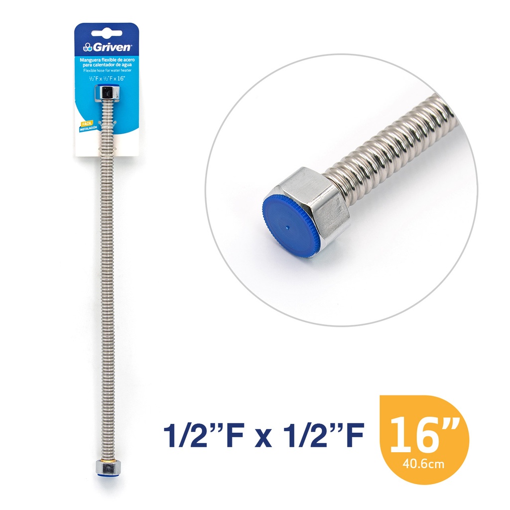 MANGUERA METALICA P/CALENTADOR GRIVEN 6-102
