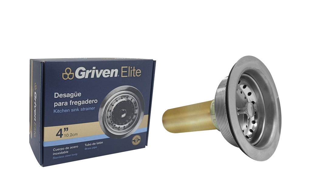 DESAGUE FREGADERO METALICO GRIVEN ELITE 6-126