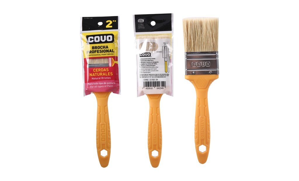 [6-146] BROCHA CERDA BLANCA 2" COVO 6-146