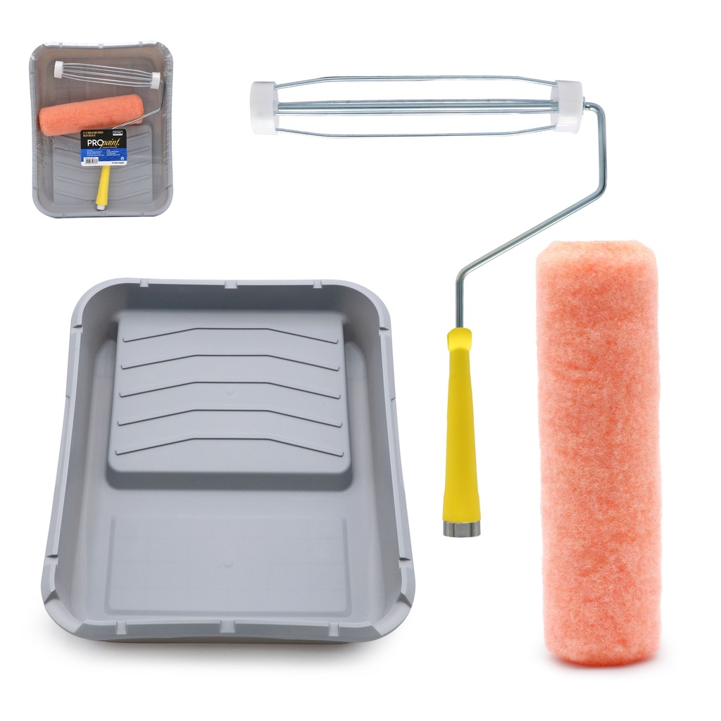 KIT DE BANDEJA CON RODILLO PRO PAINT 6-219
