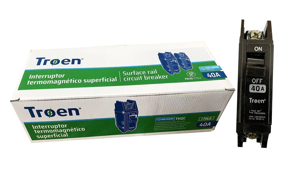 BREAKER SUPERFICIAL 1x40A TROEN 6-231