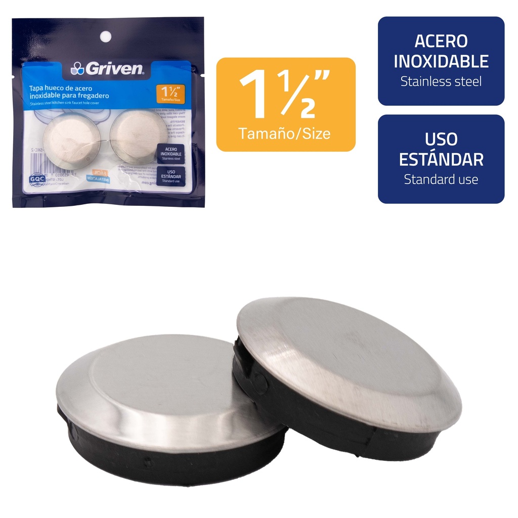 TAPA HUECO P/FREGADERO GRIVEN 6-263