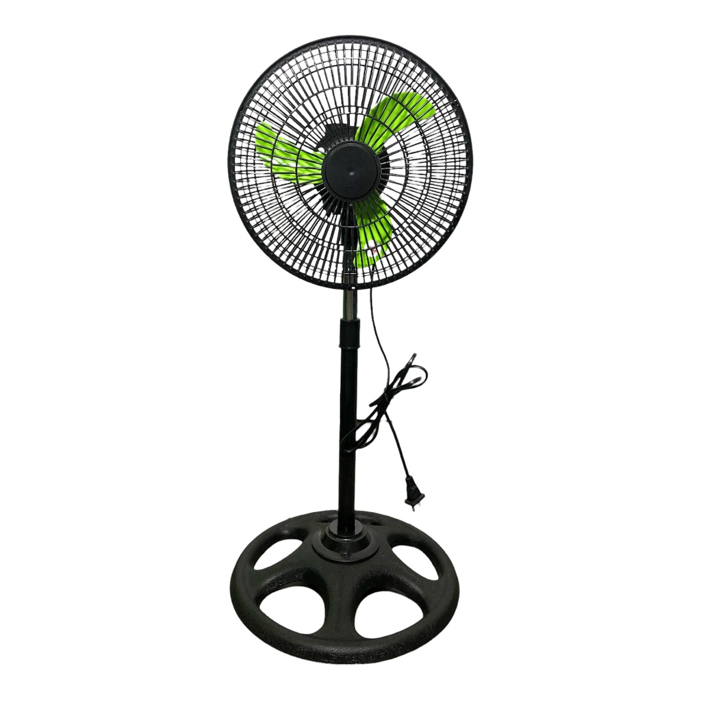 VENTILADOR PEDESTAL 10" VERDE POLUX 6-509
