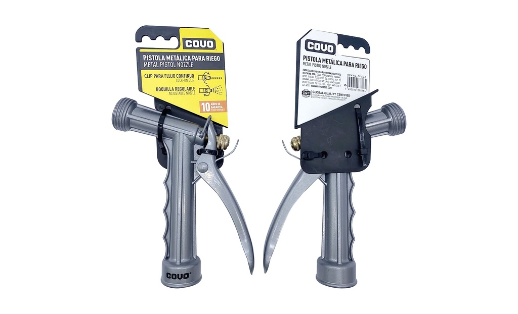 PISTOLA P/MANGUERA METALICA COVO 6-588 (DESC) 