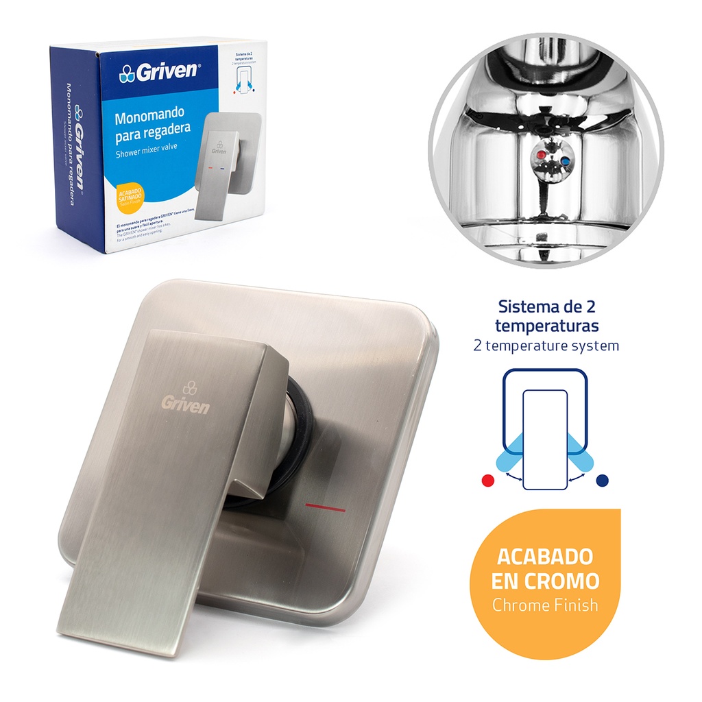 LLAVE P/DUCHA MONOMANDO x 1/2 GRIVEN 6-602