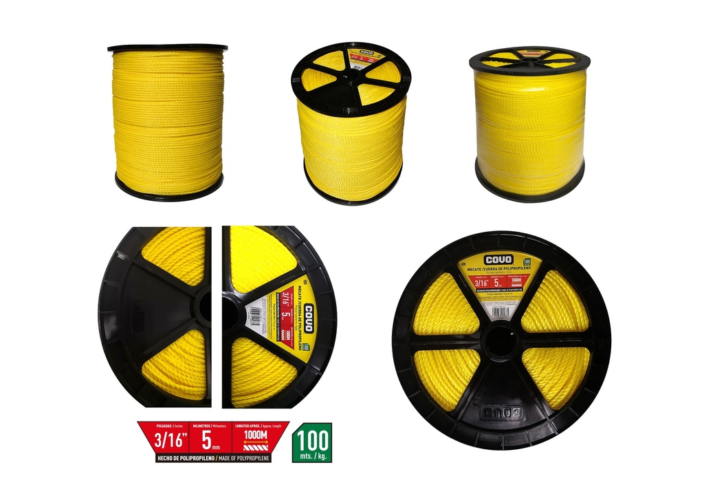 MECATE AMAR 3/16 x 10 KG COVO 6-639