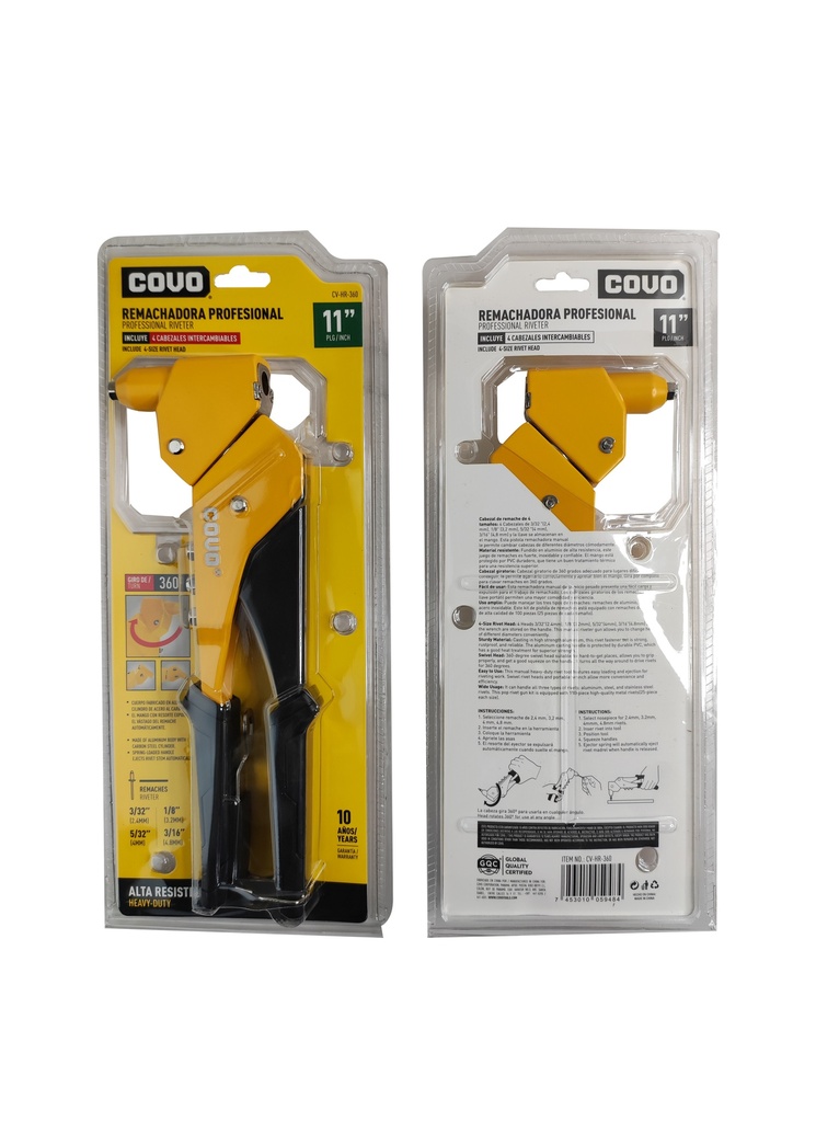 REMACHADORA PROFESIONAL 11" COVO 6-749