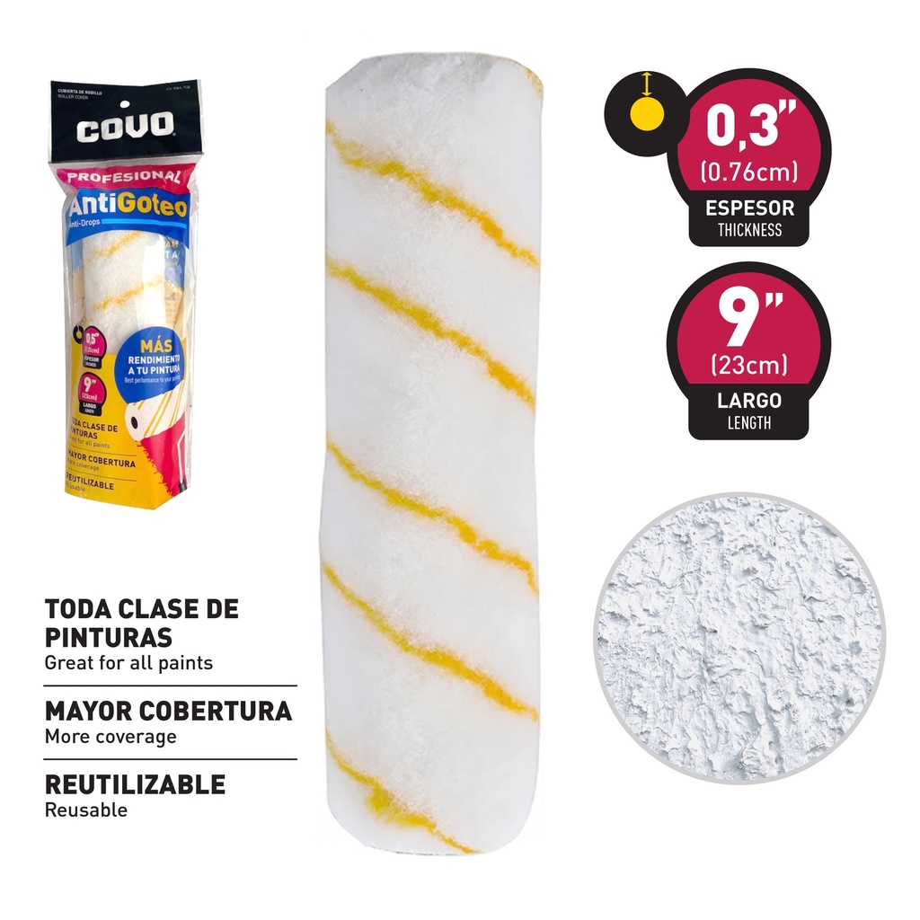 FUNDA ANTIGOTEO 9" COVO 6-794