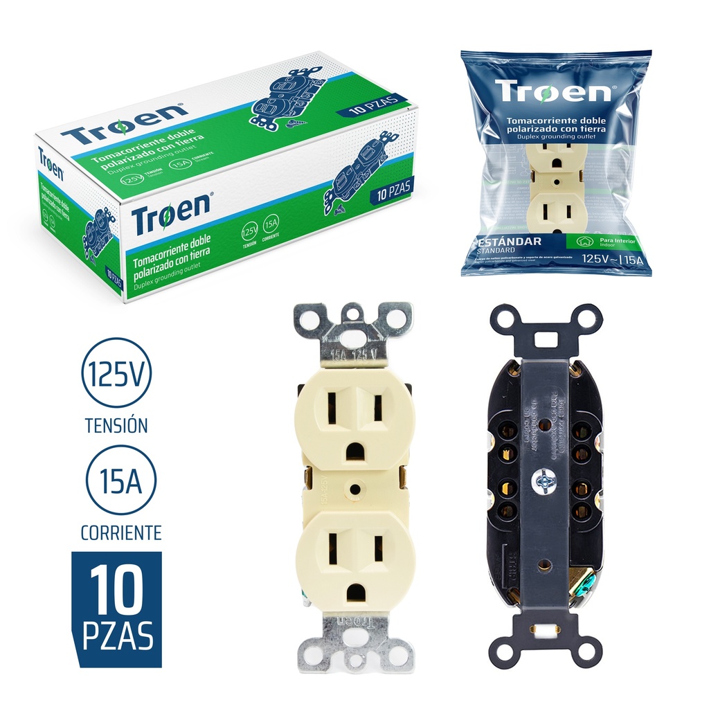 TOMA DOBLE 270 BEIGE TROEN 6-935