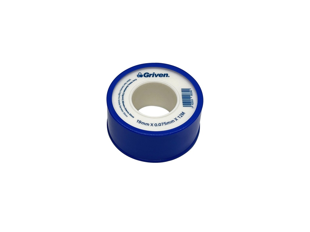 TEFLON PROFESIONAL 3/4 x 12MTS GRIVEN 6-960