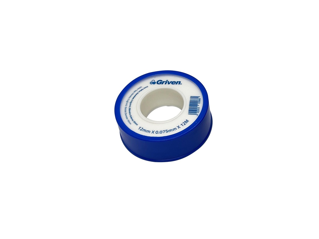 TEFLON PROFESIONAL 1/2 x 12MTS GRIVEN 6-961