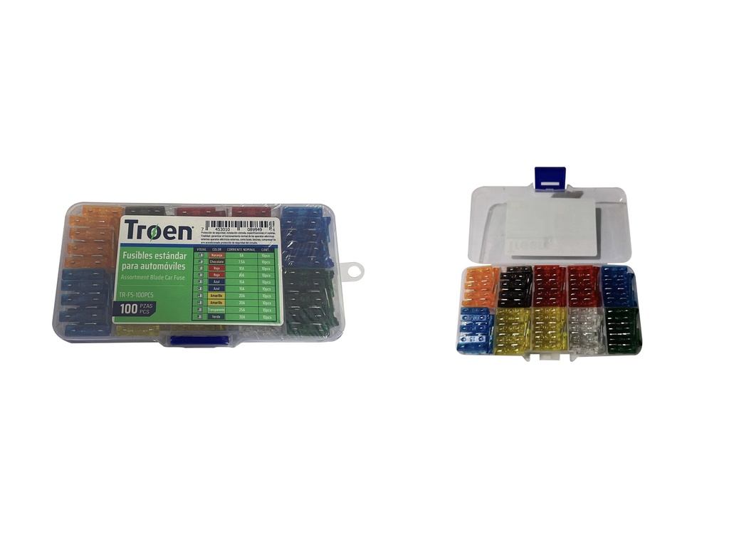 SET DE FUSIBLES x 100 UNID TROEN 6-962