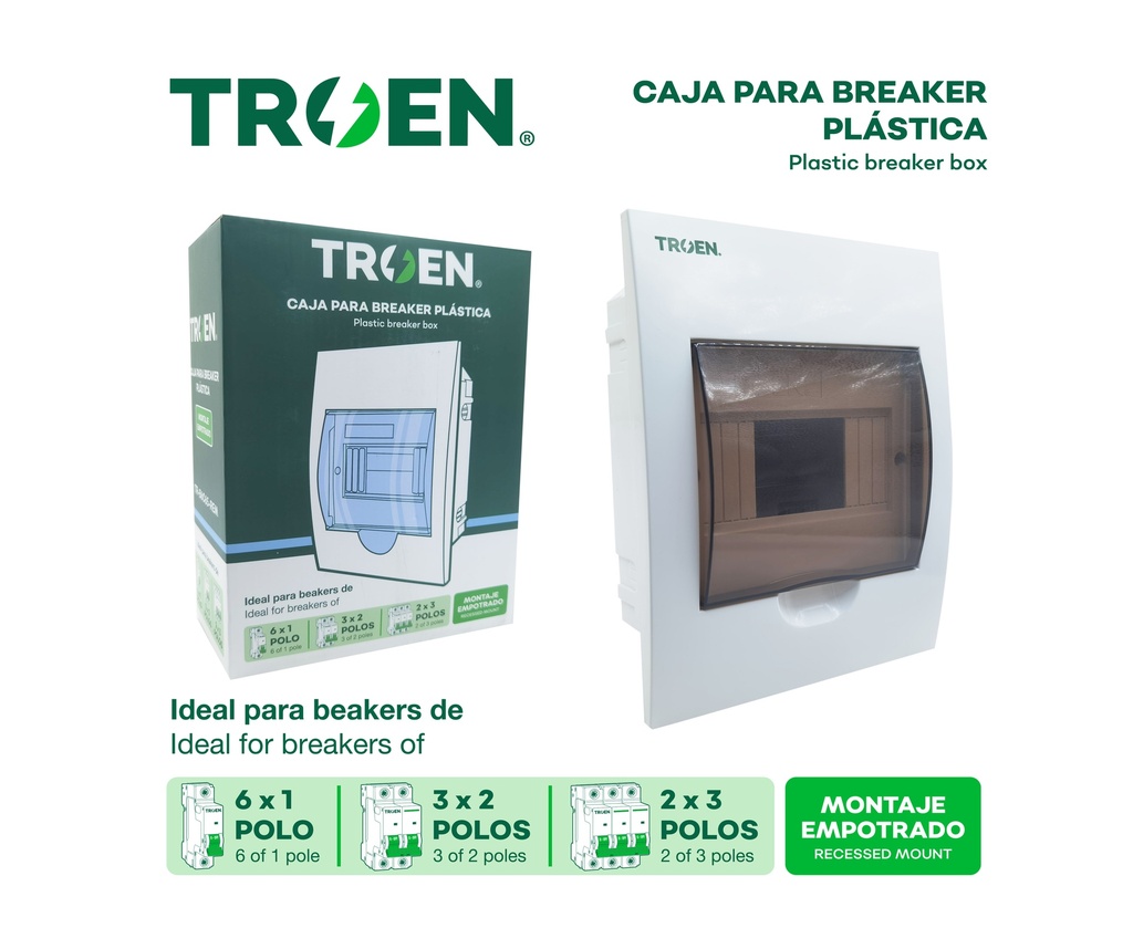 CAJA BREAKER EMP 6 CIRCUITO TROEN 10-018