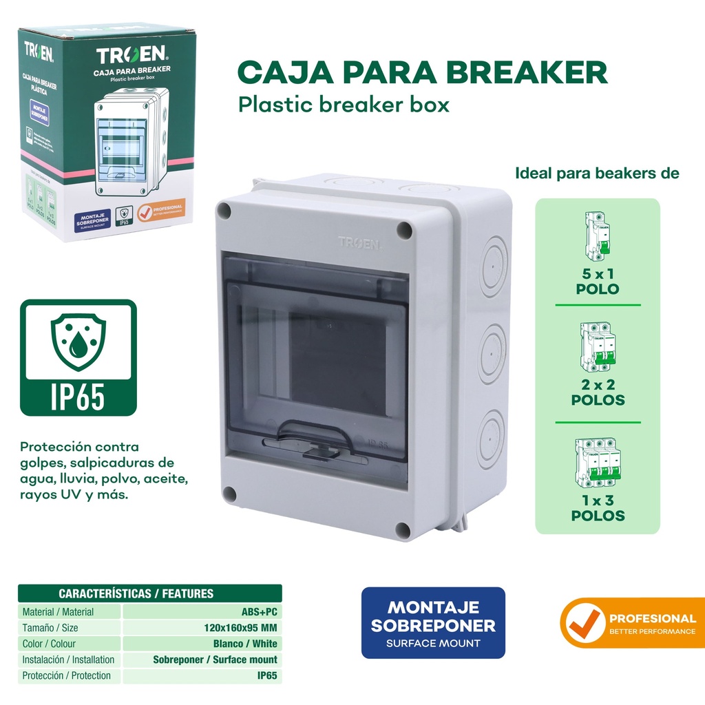 [10-254] CAJA BREAKER SUPERF 5 CIRCUITO TROEN 10-254
