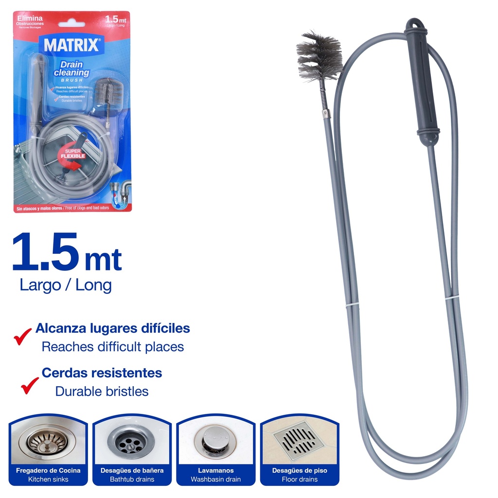 CEPILLO PARA QUITAR SUCIEDAD MATRIX 10-196 (DESC)