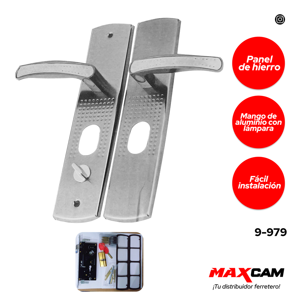 CERRADURA DER PUERTA SEGURIDAD MAXI TOOLS 9-979