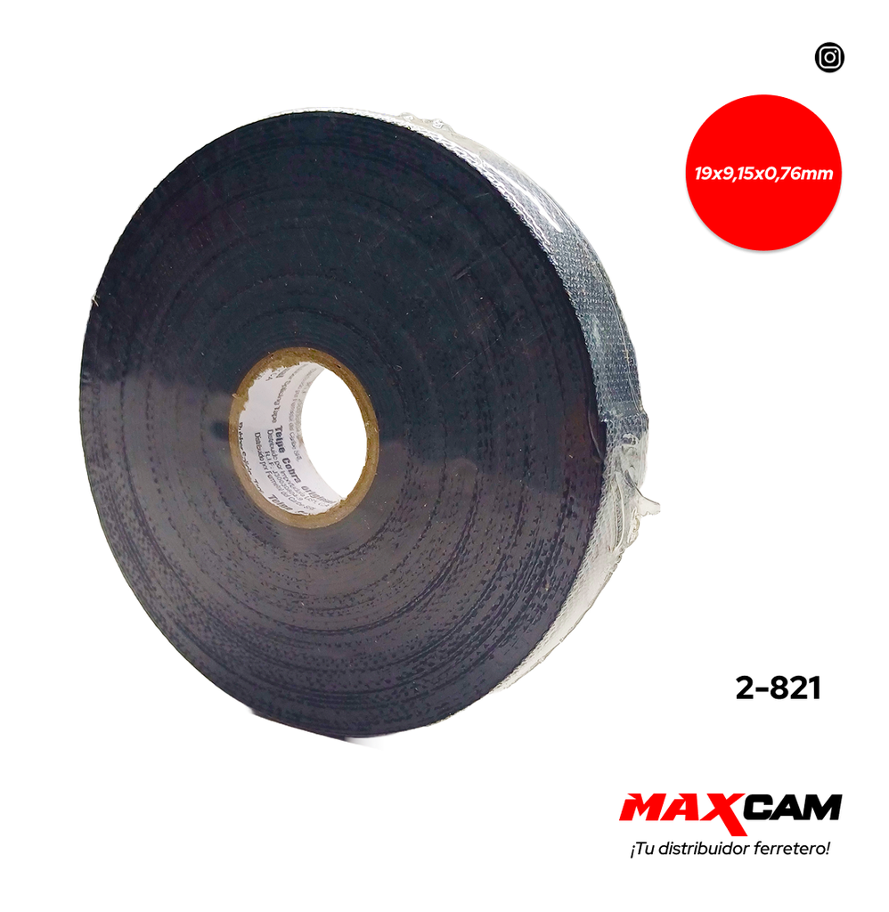 CINTA ELECTRICA 23 3/4 x 9 MTS COBRA 2-821